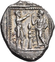 Stater - Datames Tarsus, Persian Empires, 369 BC - 362 BC reverse image