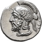 Stater - Pharnabazos Tarsos, Persian Empires, 380 BC - 373 BC reverse image