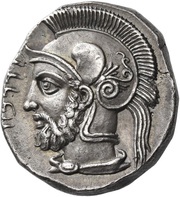 Stater - Pharnabazus II Tarsus, Persian Empires, 380 BC - 375 BC reverse image