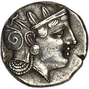 Tetradrachm - Sabakes Egypt Satrapy obverse image