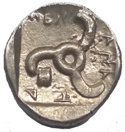 ⅙ Stater - Mithrapata, Persian Empires, 390 BC - 370 BC reverse image
