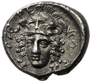 1⁄6 Stater - Perikles and Vedrei, Persian Empires, 380 BC - 370 BC reverse image