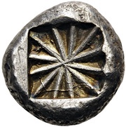 Stater - Uncertain dynast, Persian Empires, 520 BC - 460 BC reverse image