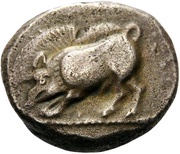 Stater - Uncertain dynast obverse image