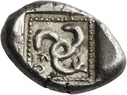 Stater - Kuprilli, Persian Empires, 485 BC - 440 BC reverse image