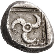 Stater - Kuprilli, Persian Empires, 470 BC - 435 BC reverse image