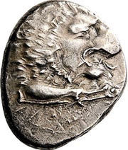 Stater - Mithrapata Antiphellos obverse image