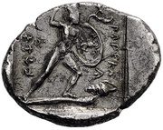Stater - Perikles Antiphellos, Persian Empires, 380 BC - 360 BC reverse image