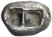 Stater - temp. Croesus "last king of Lydia" / Cyrus the Great "Cyrus II of Persia" Lydia satrapy, Persian Empires, 560 BC - 530 BC reverse image