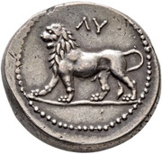 Tetradrachm - Uncertain satrap Babylon, Persian Empires, 322 BC - 312 BC reverse image