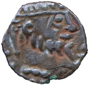 Drachm - Abdagases I - 12 BC-130 AD Province of Jammu - time of the Kushan conquest obverse image