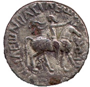 Tetradrachm - Gondophares - 12 BC-130 AD Province of Chach obverse image