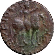 Tetradrachm - Sasan - 12 BC-130 AD mint of Taxila Sirsukh obverse image