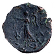 Tetradrachm - Abdagases I - 12 BC-130 AD Province of Arachosia, Persian Empires, 55-110 reverse image