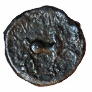 Chalkous - Mithradates I Sellwood Type 8.2 - Hekatompylos, Persian Empires, 171 BC - 138 BC reverse image