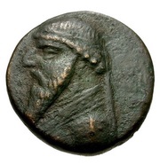 Dichalkous - Mithradates II Sellwood Type 24.37 -Rhagae obverse image