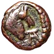 Dichalkous - Orodes II Sellwood Type 45.42 - Ecbatana, Persian Empires, 57 BC - 38 BC reverse image