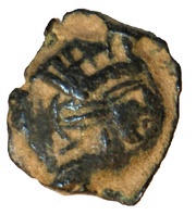 Dichalkous - Vologases V Sellwood Type 87.27 - Seleucia, Persian Empires, 191-208 reverse image