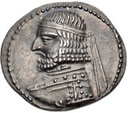 Drachm - Arsakes XVI Orodes I obverse image