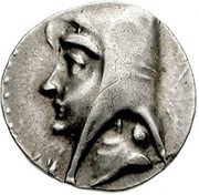 Drachm - Arsaces II Sellwood Type 5 - Hekatompylos obverse image