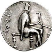 Drachm - Arsaces II Sellwood Type 5 - Hekatompylos, Persian Empires, 211 BC - 191 BC reverse image