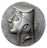 Drachm - Arsaces II Sellwood Type 6 - Rhagae-Arsacia obverse image