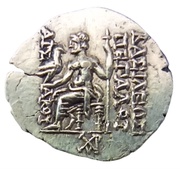 Drachme - Mithradates I - 165-132 BC Sellwood Type 13.10 - Séleucie, Persian Empires, 165 BC - 132 BC reverse image