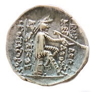 Drachme - Phraates II - 132- 127 BC Sellwood Type 16.6 - Nisa, Persian Empires, 132 BC - 127 BC reverse image