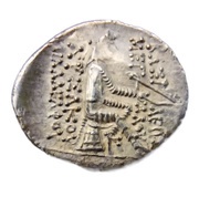 Drachm - Artabanos I, Persian Empires, 126 BC - 122 BC reverse image