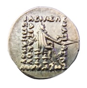 Drachme - Mithradates II - 121-91 BC Sellwood Type 27.5- Atelier III, Persian Empires, 121 BC - 91 BC reverse image