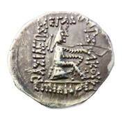 Drachme - Mithradates II - 121-91 BC Sellwood Type 29.4 - Ecbatane, Persian Empires, 121 BC - 91 BC reverse image