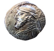 Drachme - Mithradates II - 121-91 BC Sellwood Type 29.20 - Ecbatane obverse image