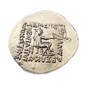 Drachm - Gotarzes I / Sinatrukes Sellwood Type 33-34 - Rhagae, Persian Empires, 95 BC - 68 BC reverse image