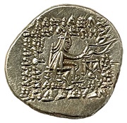 Drachm - Phraates IV Sellwood Type 52.32 - Mithradatkart, Persian Empires, 38 BC - 2 BC reverse image