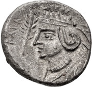 Drachm - Phraatakes with Musa, Persian Empires, 1-4 reverse image
