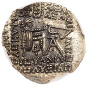Drachm - Vologases I 2nd reign, Persian Empires, 58-77 reverse image