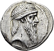 Tetradrachm - Artabanos II obverse image