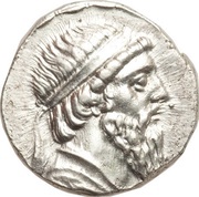 Tetradrachm - Mithradates I Sellwood Type 13 - Seleucia obverse image