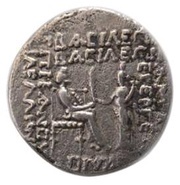 Tetradrachm - Phraates IV Sellwood Type 51 - Seleucia, Persian Empires, 38 BC - 2 BC reverse image