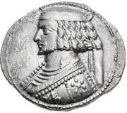 Tetradrachm - Phraates IV obverse image