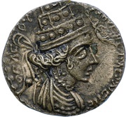Tetradrachm - Phraataces and Musa, Persian Empires, 1-4 reverse image