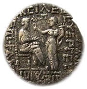 Tetradrachm - Gotarzes II of Parthia Sellwood Type 65 - Seleucia, Persian Empires, 40-51 reverse image