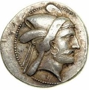 Tetradrachm - Bagadates I King of Persis Seleucid sub-kingdom obverse image