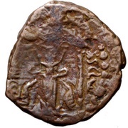 Pashiz / Unit / Chalkous - "kushansha" Baga Vorohrane under Shapur I, Persian Empires, 252-256 reverse image