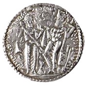 Drachm - "kushansha" Hormizd I under Shapur I, Persian Empires, 256-264 reverse image