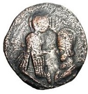 Pashiz / Unit / 8 Chalkoi - Ardashir I type VII obverse image