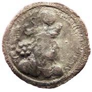 Drachm - Varhran IV type I/3 obverse image