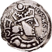 Drachm - Varhran V Bukharan type imitations MLW obverse image