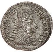 Tetradrachm - Ardashir I type II - Parthian style Kulah obverse image