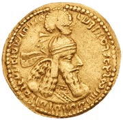 Dinar - Ardashir I obverse image